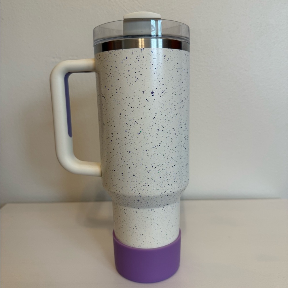 Stanley Speckled White & Purple 40oz - Picture 3 of 5